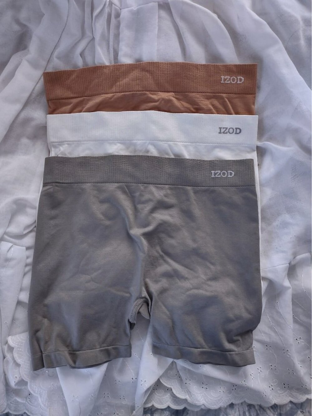 Izod Shorts 3-pack Spandex shorts